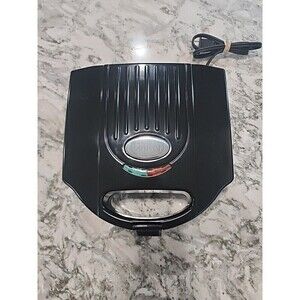 Gotham Steel Dual Electric Sandwich Maker and Panini Grill Non-Stick Model 2108